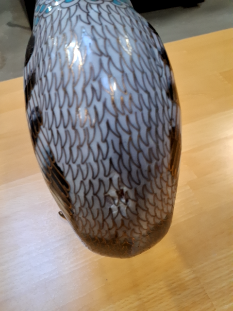 Cloisonne fugl